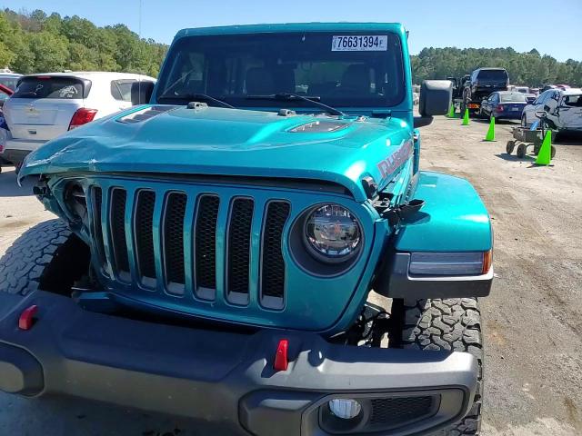 2020 Jeep Wrangler VIN 1C4HJXFG3LW266594 Copart auction photo, front end / side damage thumbnail 10