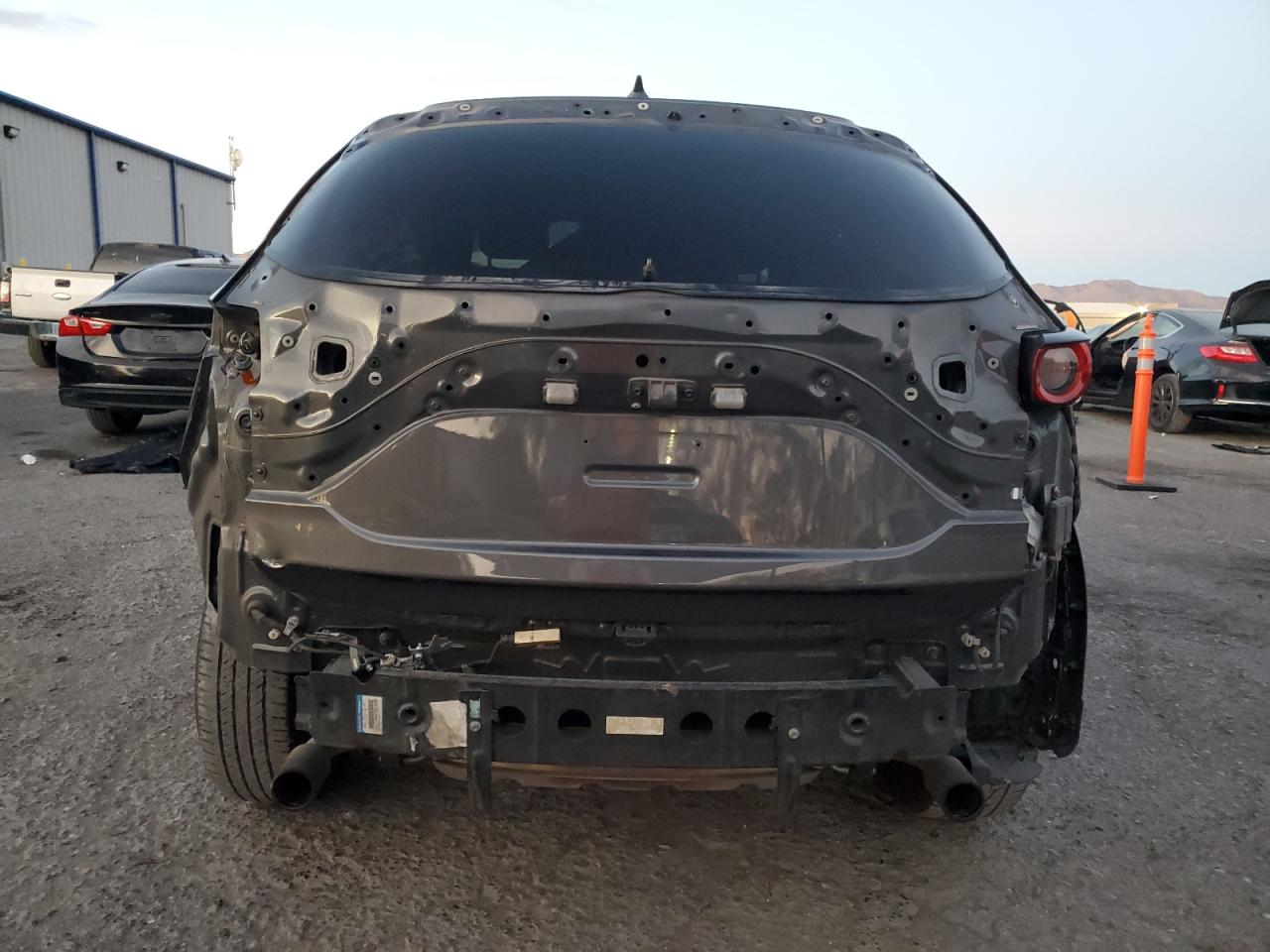 2017 Mazda CX-5 VIN JM3KFADL3H0155159 Copart auction photo, rear end damage thumbnail 6