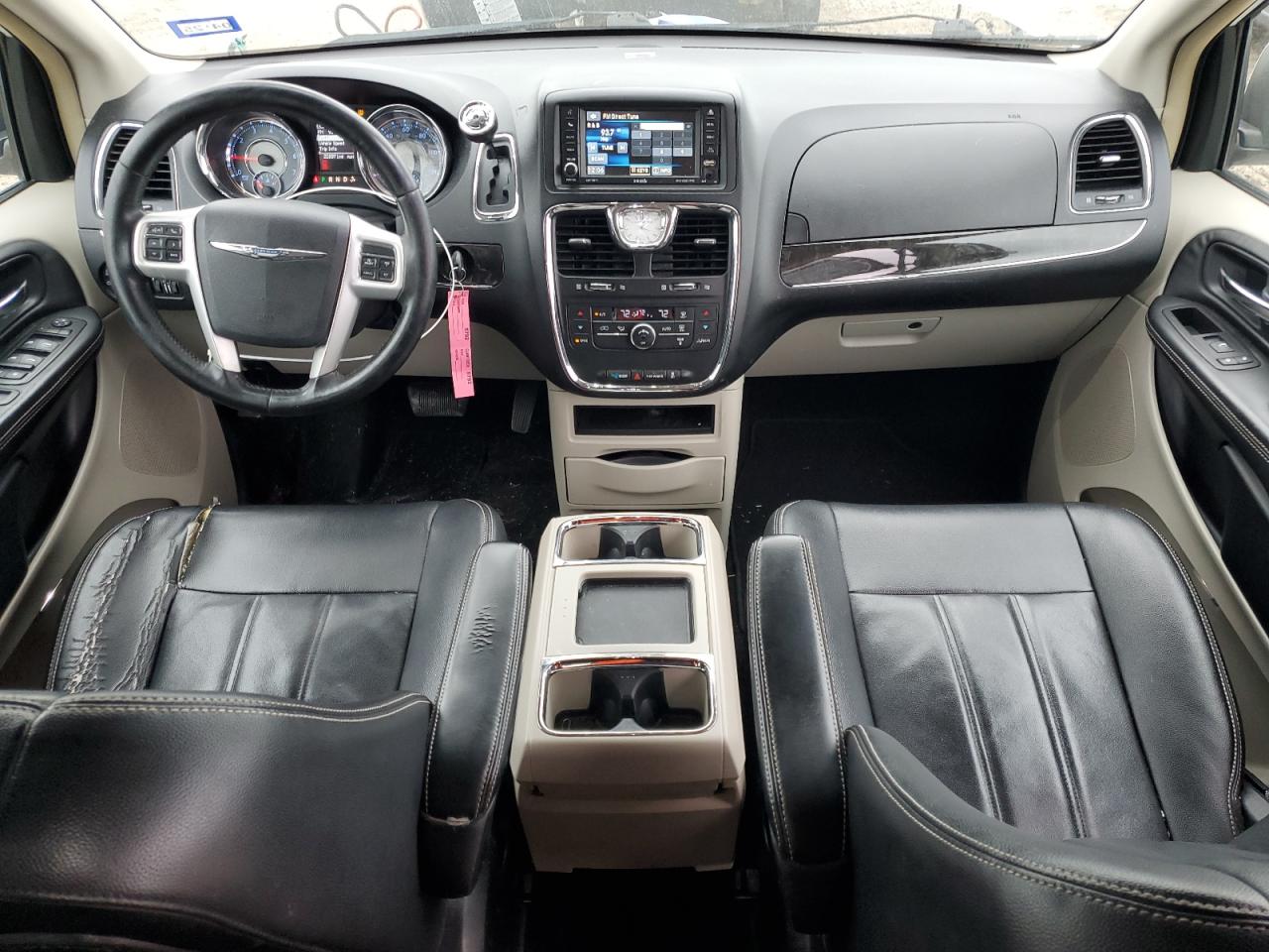 2014 Chrysler Town & Country VIN 2C4RC1BGXER399642 Copart auction photo, undercarriage / minor dent/scratches damage thumbnail 8