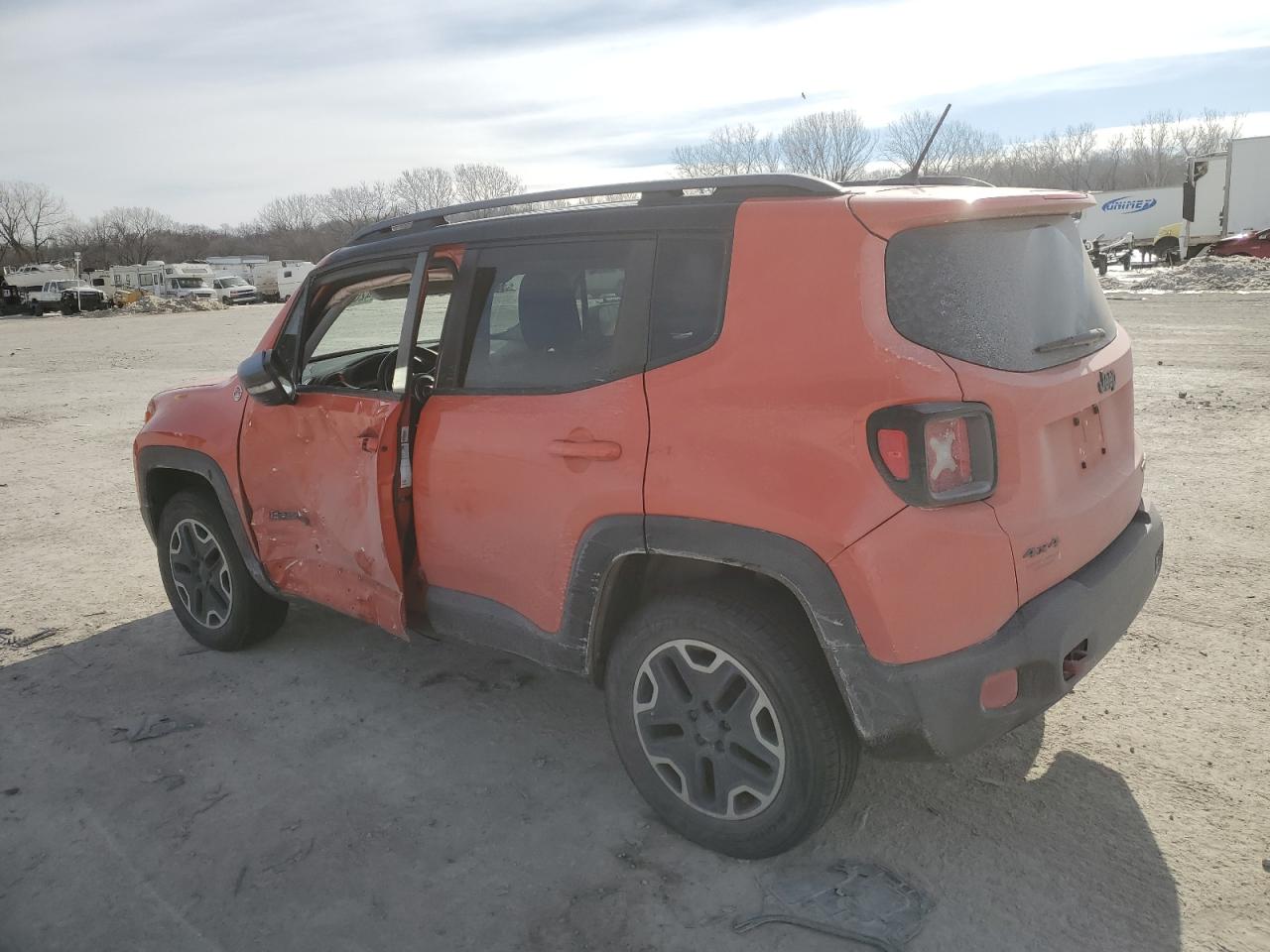 2015 Jeep Renegade VIN ZACCJBCT0FPB59016 Copart auction photo, side damage thumbnail 2
