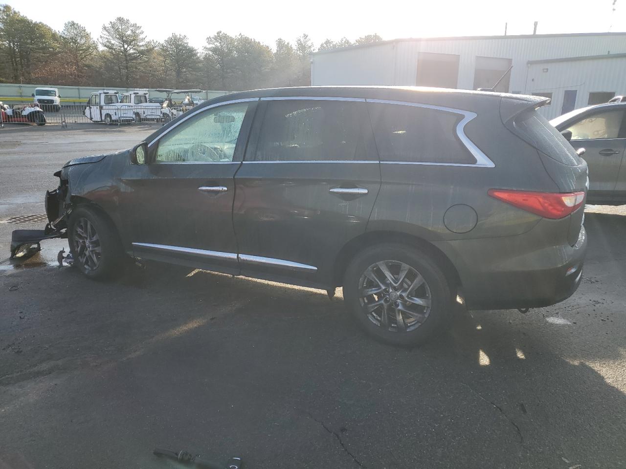 2013 Infiniti JX VIN 5N1AL0MM9DC304341 Copart auction photo, front end / minor dent/scratches damage thumbnail 2