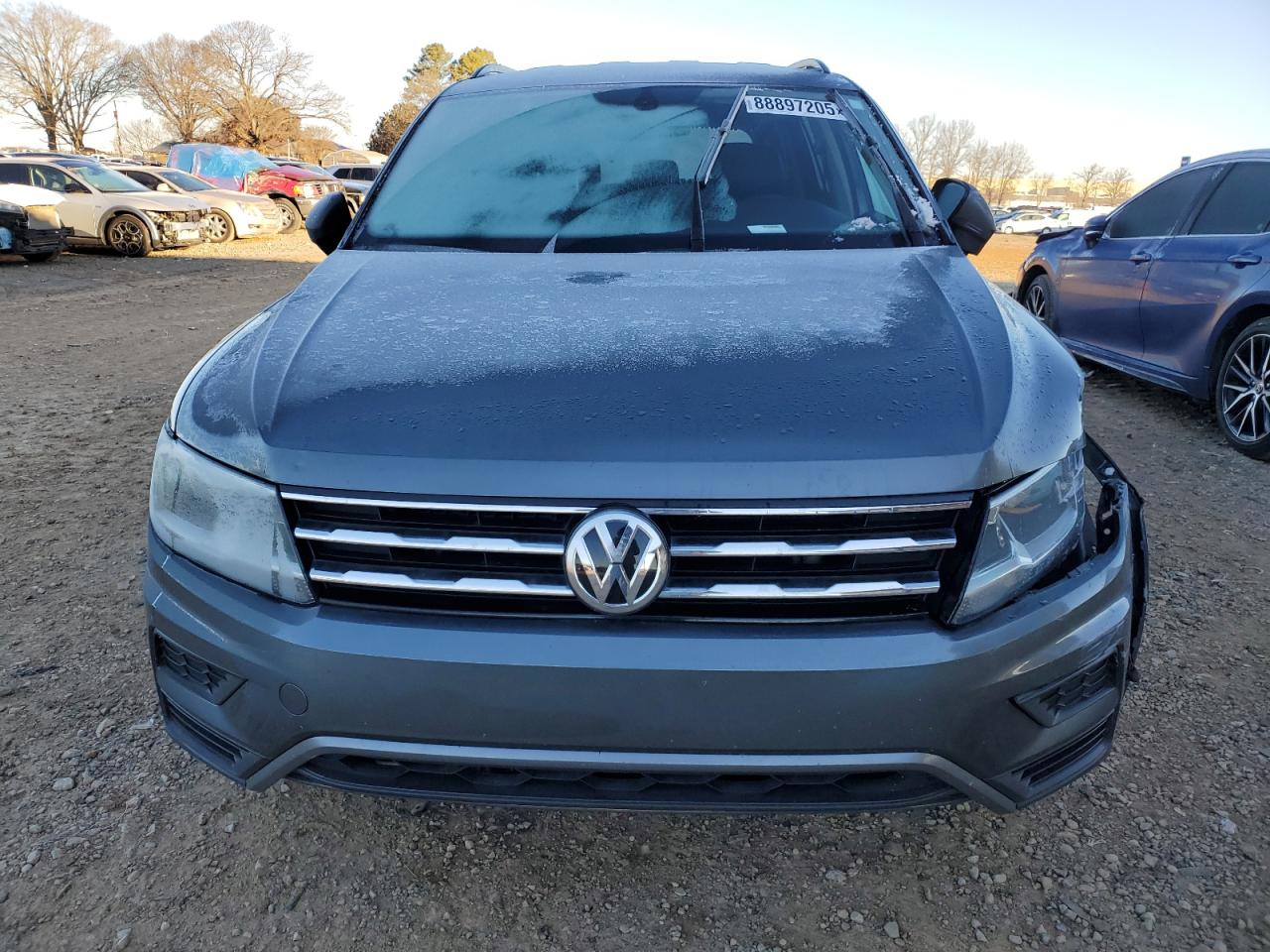 2018 Volkswagen Tiguan VIN 3VV3B7AX3JM132049 Copart auction photo, front end damage thumbnail 5