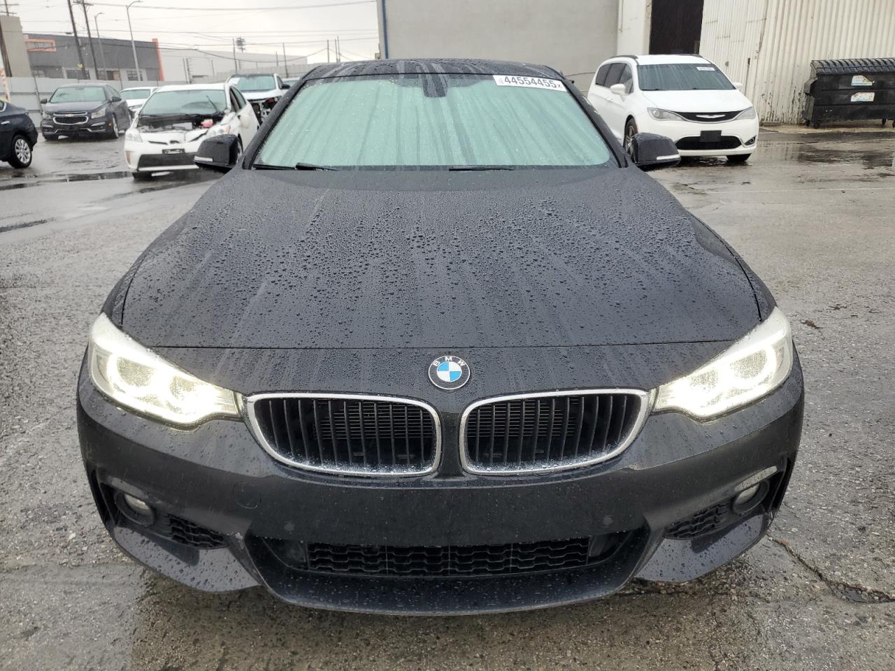 2016 BMW 4er VIN WBA4B1C55GG242306 Copart auction photo, rear end damage thumbnail 5