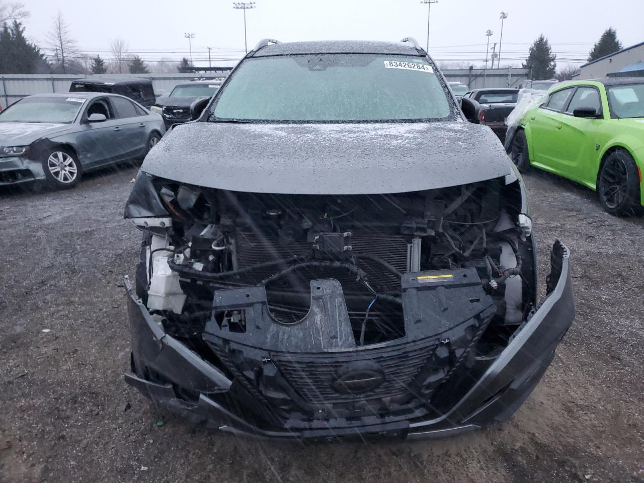 2018 Nissan Rogue VIN 5N1AT2MV7JC800447 Copart auction photo, front end / minor dent/scratches damage thumbnail 5