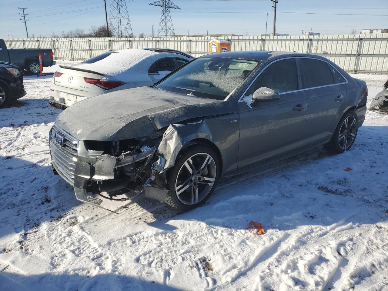 2017 Audi A4 VIN WAUENAF47HN058898