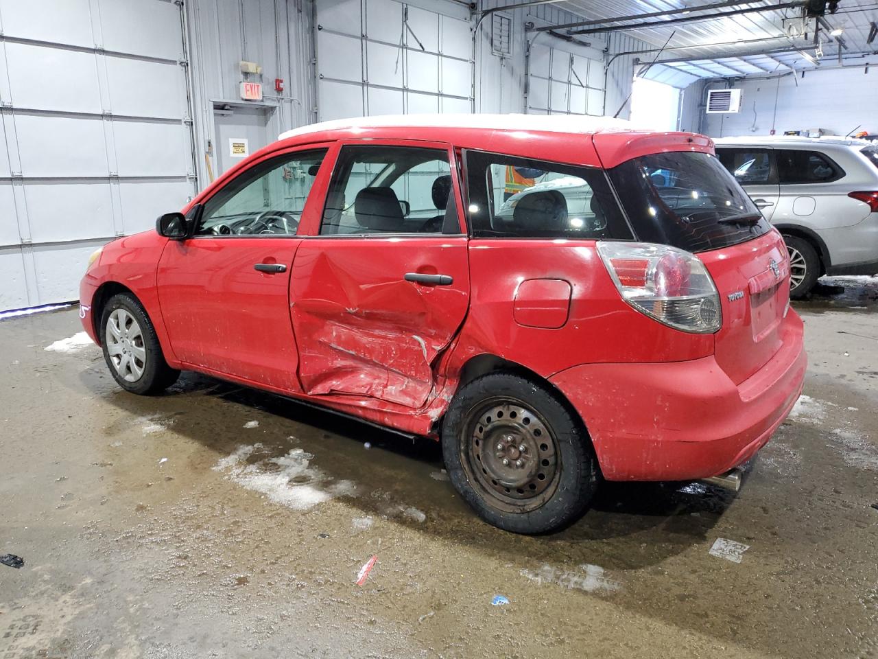 2007 Toyota Corolla VIN 2T1KR32E17C675381 Copart auction photo, side / undercarriage damage thumbnail 2