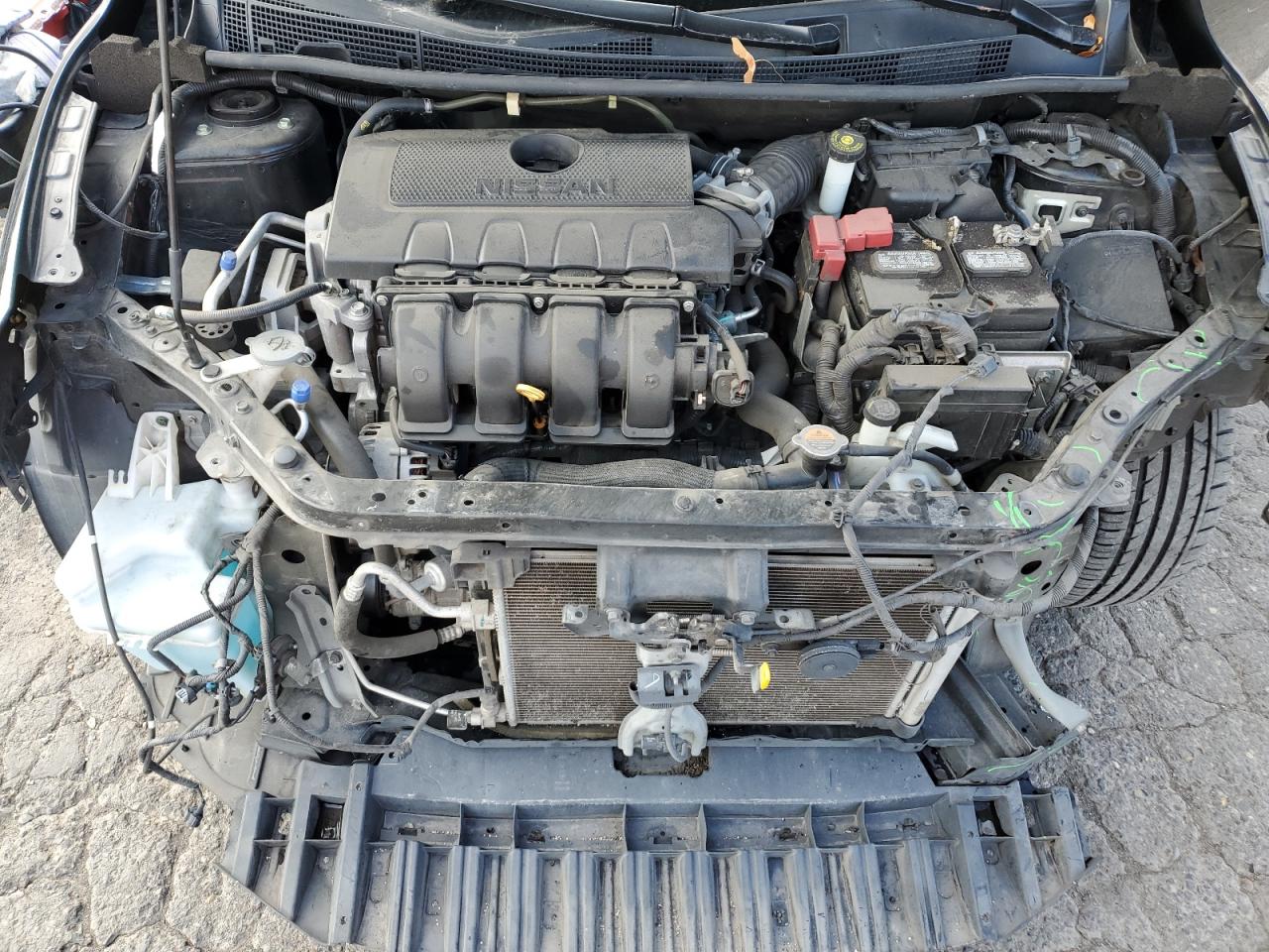 2019 Nissan Sentra VIN 3N1AB7AP1KY263192 Copart auction photo, front end damage thumbnail 11