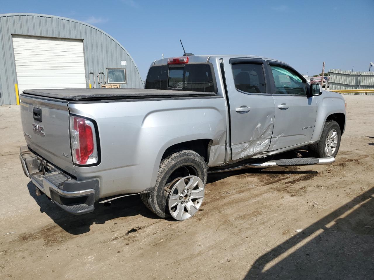 2016 GMC Canyon VIN 1GTG5CEA8G1382558 Copart auction photo, side damage thumbnail 3