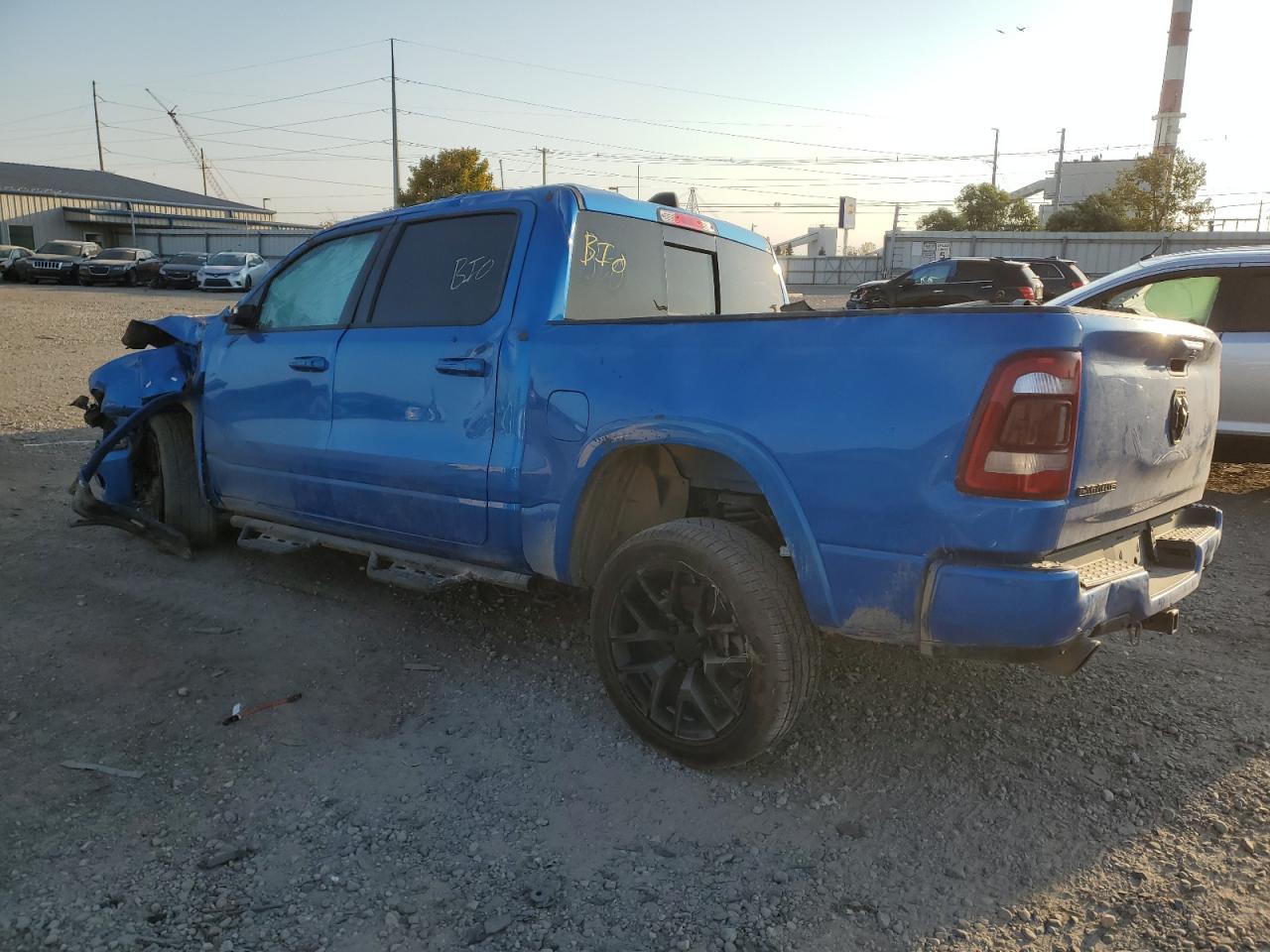 2020 RAM 1500 VIN 1C6RREJT2LN358993 Copart auction photo, rollover damage thumbnail 2