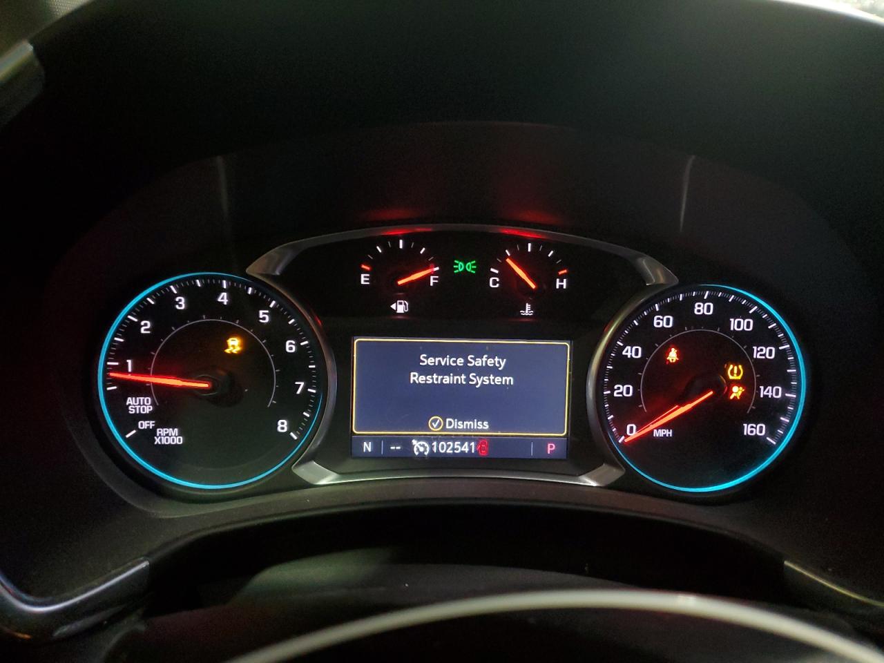 2019 Chevrolet Equinox VIN 2GNAXLEX5K6136116 Copart auction photo, front end / undercarriage damage thumbnail 9