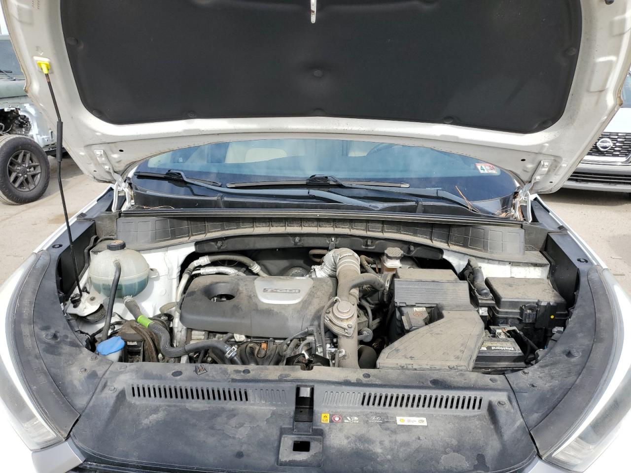 2018 Hyundai Tucson VIN KM8J33A29JU655938 Copart auction photo, front end damage thumbnail 12