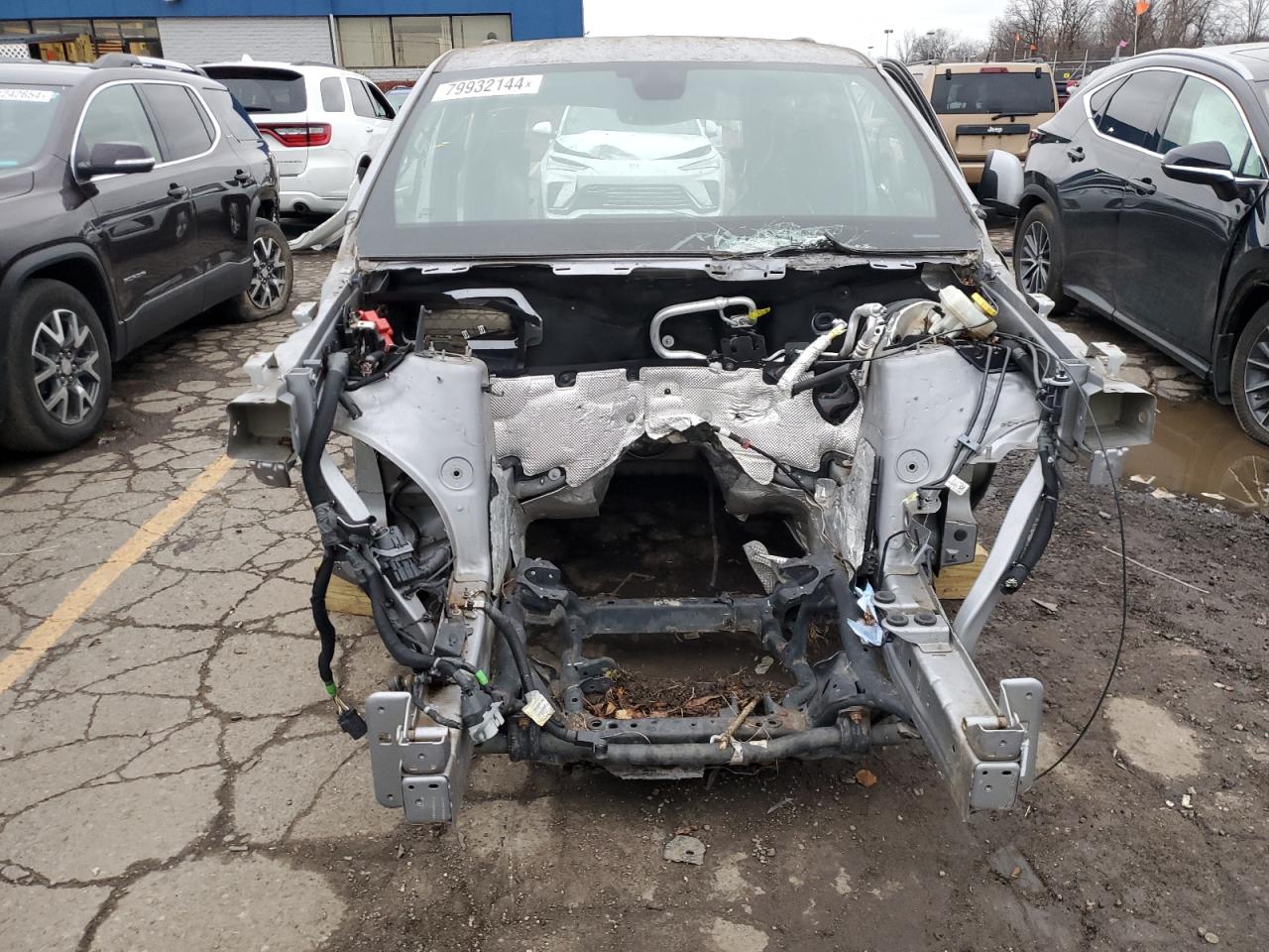 2020 Jeep Grand Cherokee VIN 1C4RJFAG2LC144963 Copart auction photo, stripped damage thumbnail 5