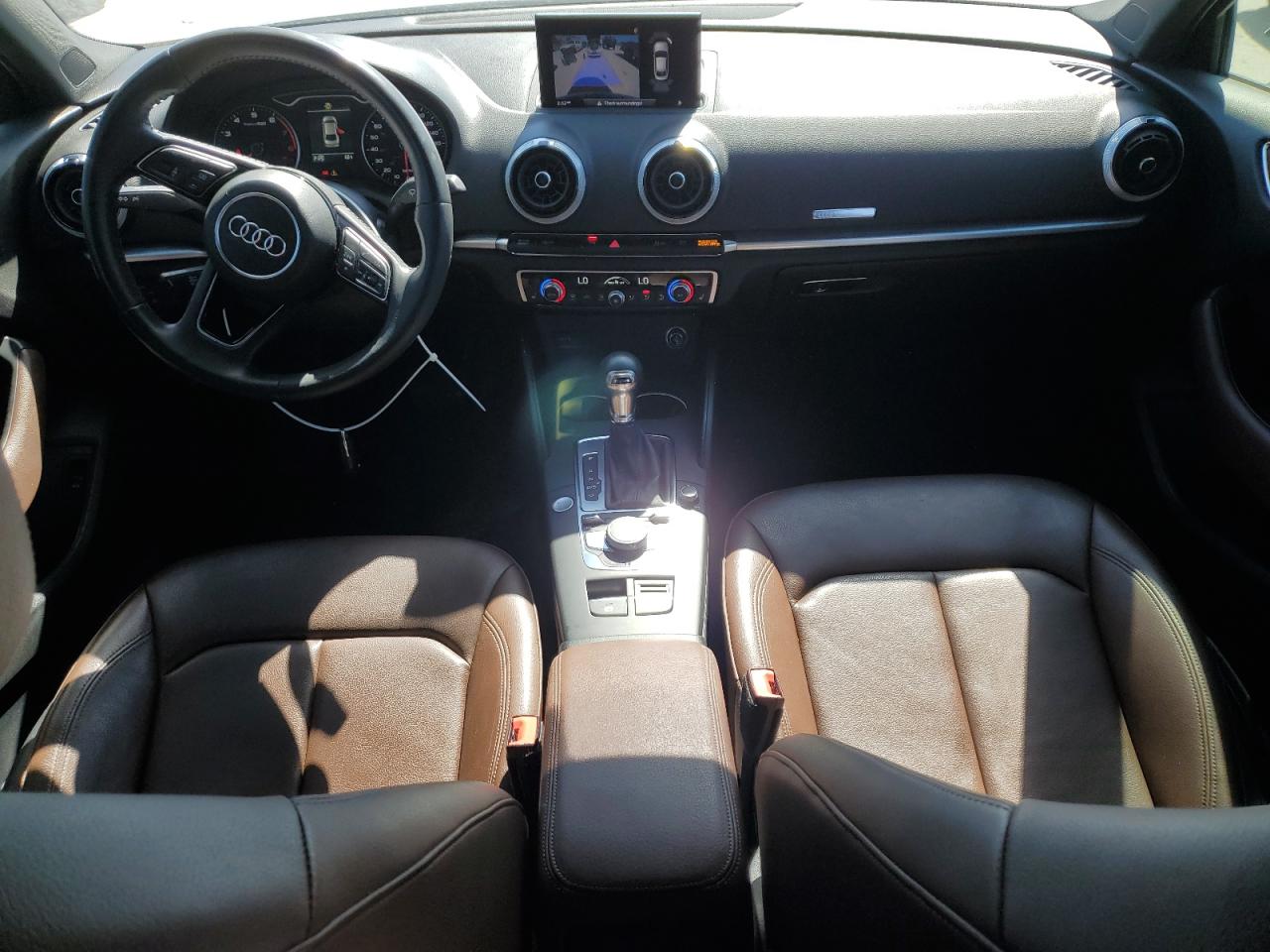 2020 Audi A3 VIN WAUAUGFF2LA105714 Copart auction photo, front end / undercarriage damage thumbnail 8