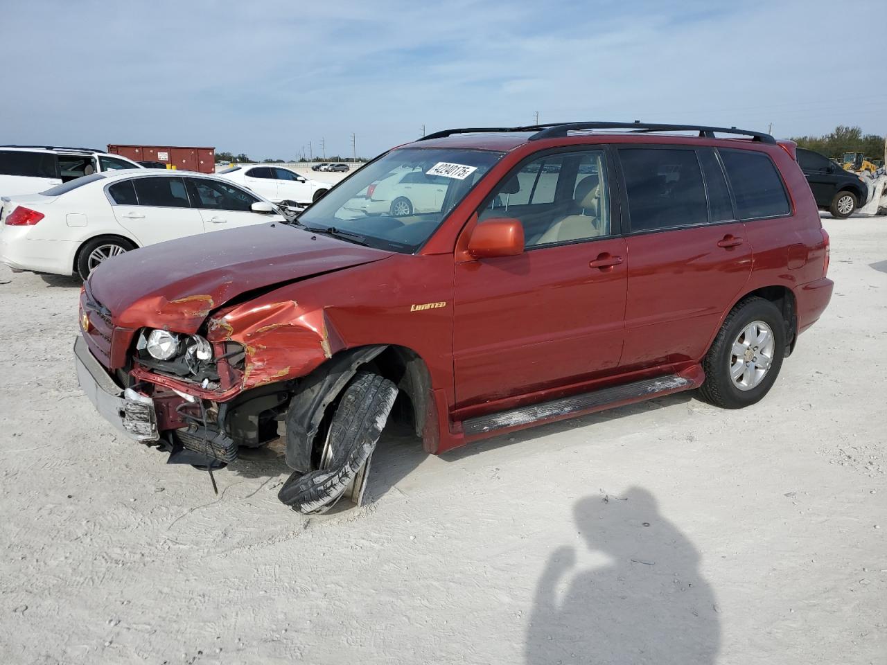 2003 Toyota Highlander VIN JTEHF21AX30130307
