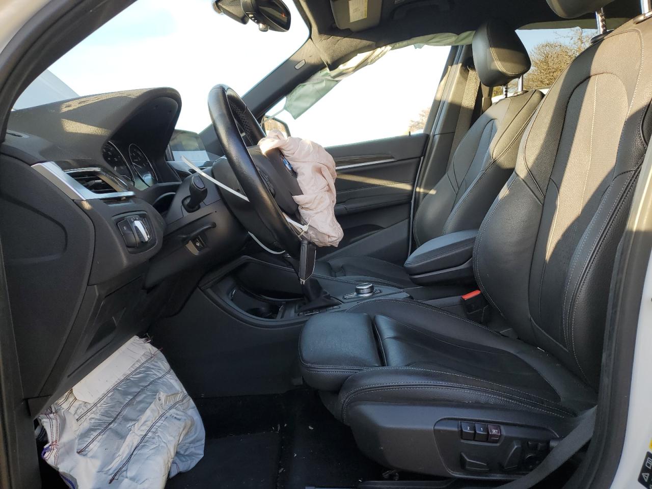 2018 BMW X1 VIN WBXHT3C36J3H30941 Copart auction photo, front end damage thumbnail 7