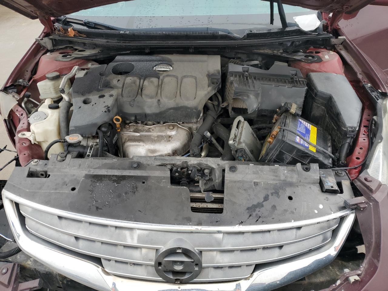 2012 Nissan Altima VIN 1N4AL2AP6CN503127 Copart auction photo, front end / side damage thumbnail 11
