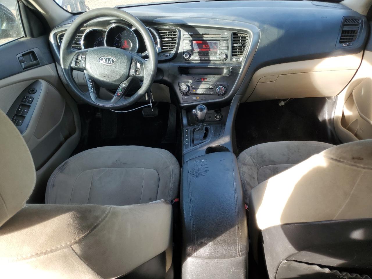2011 KIA Optima VIN KNAGM4A79B5073196 Copart auction photo, front end damage thumbnail 8