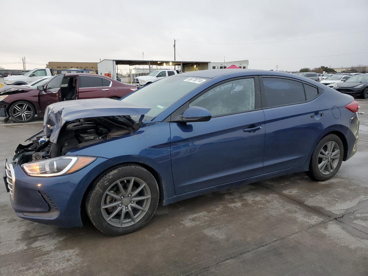 2017 Hyundai Elantra VIN 5NPD84LF9HH117396