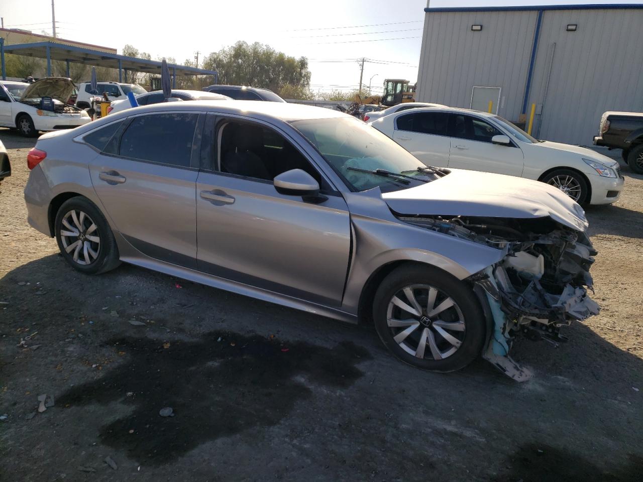 2022 Honda Civic VIN 2HGFE2F27NH509412 Copart auction photo, front end damage thumbnail 4