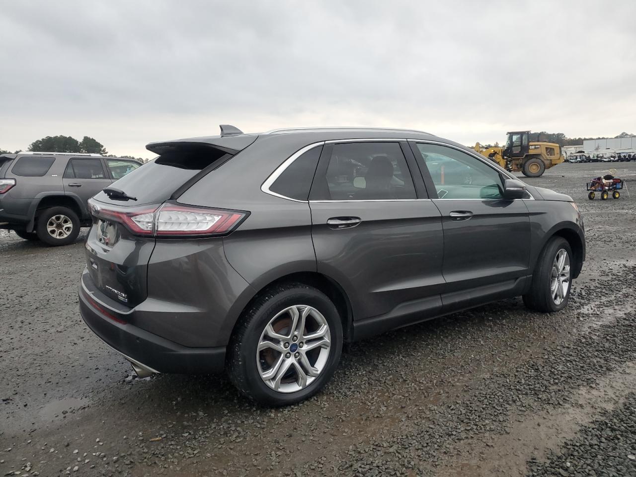 2015 Ford Edge VIN 2FMTK4K9XFBB62361 Copart auction photo, mechanical damage thumbnail 3
