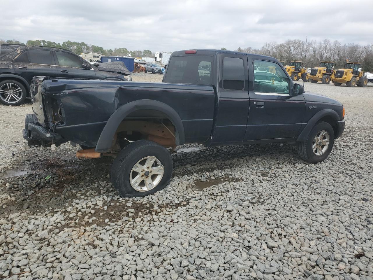 2005 Ford Ranger VIN 1FTYR14U05PA23837 Copart auction photo, rear end / side damage thumbnail 3