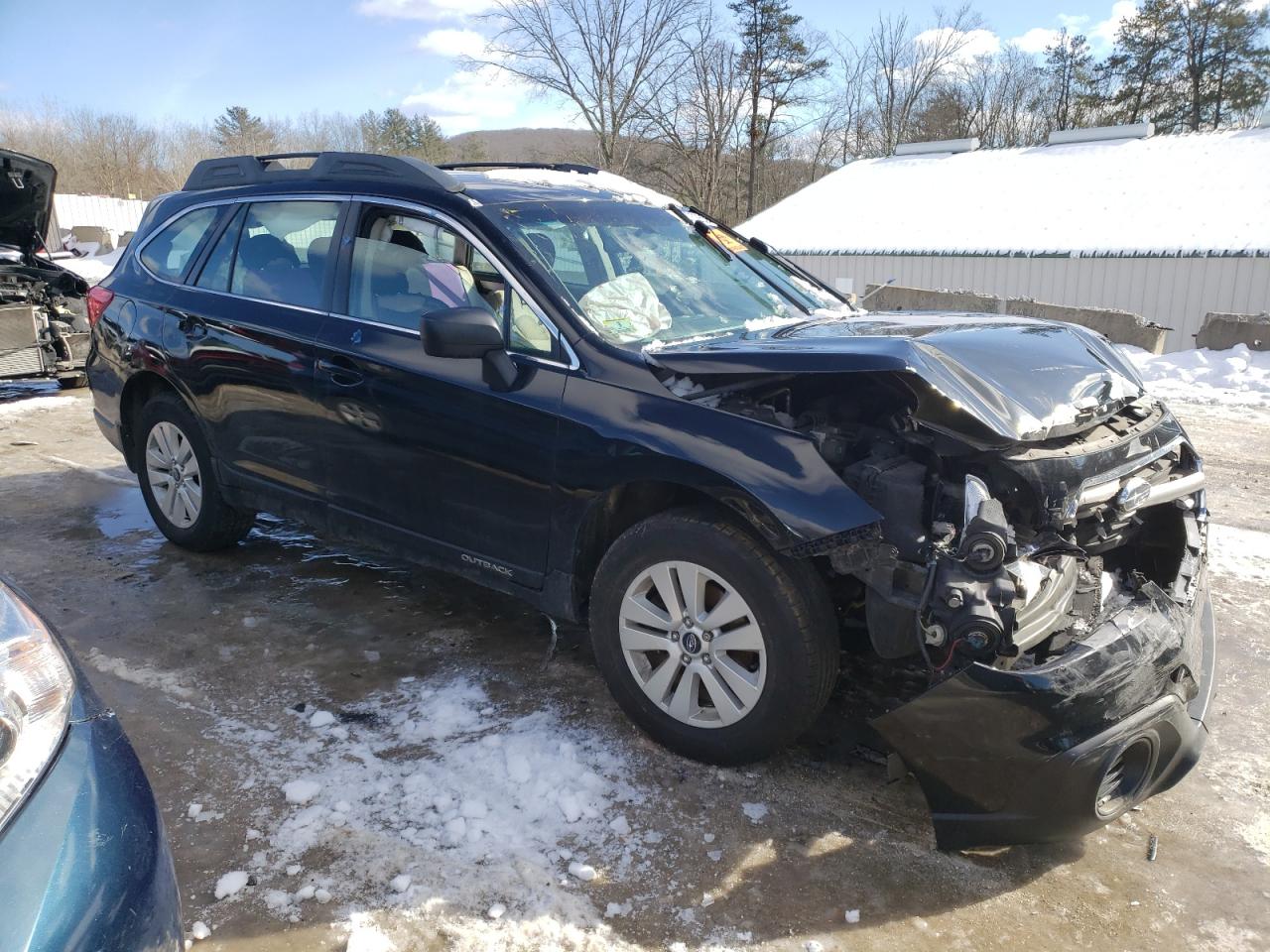 2017 Subaru Outback VIN 4S4BSAAC9H3280282 Copart auction photo, front end / minor dent/scratches damage thumbnail 4