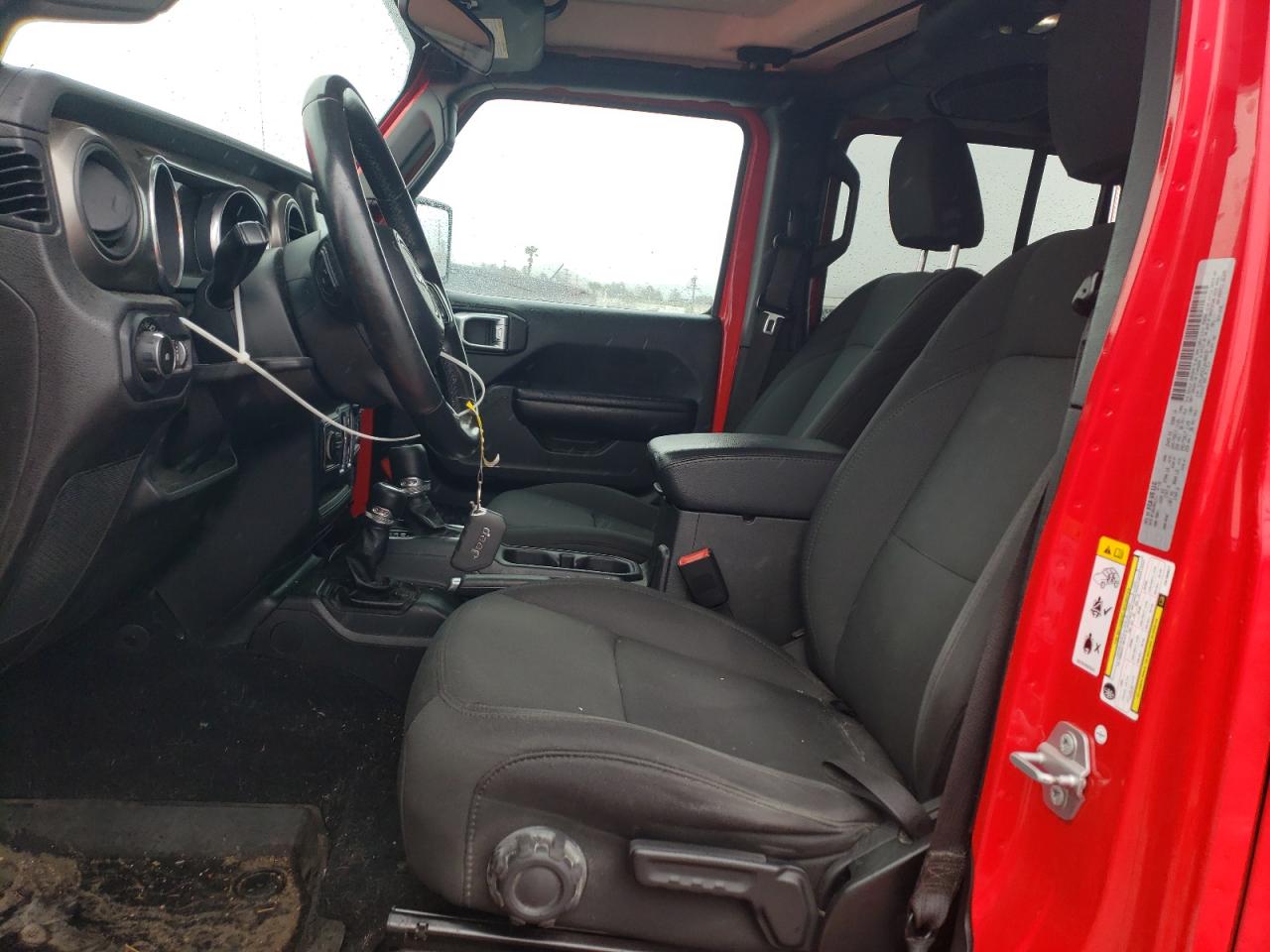 2018 Jeep Wrangler VIN 1C4HJXDG3JW180637 Copart auction photo, minor dent/scratches damage thumbnail 7