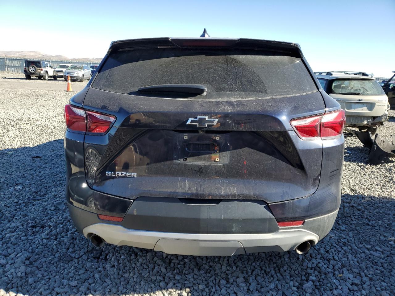 2020 Chevrolet Blazer VIN 3GNKBCRS1LS574295 Copart auction photo, all over damage thumbnail 6