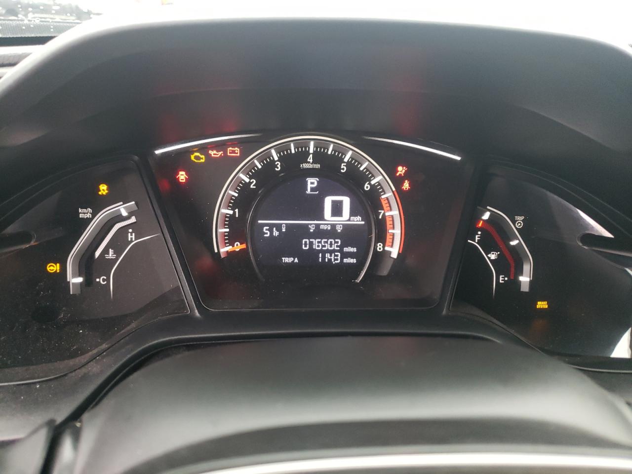 2018 Honda Civic VIN SHHFK7H49JU223871 Copart auction photo, front end damage thumbnail 9