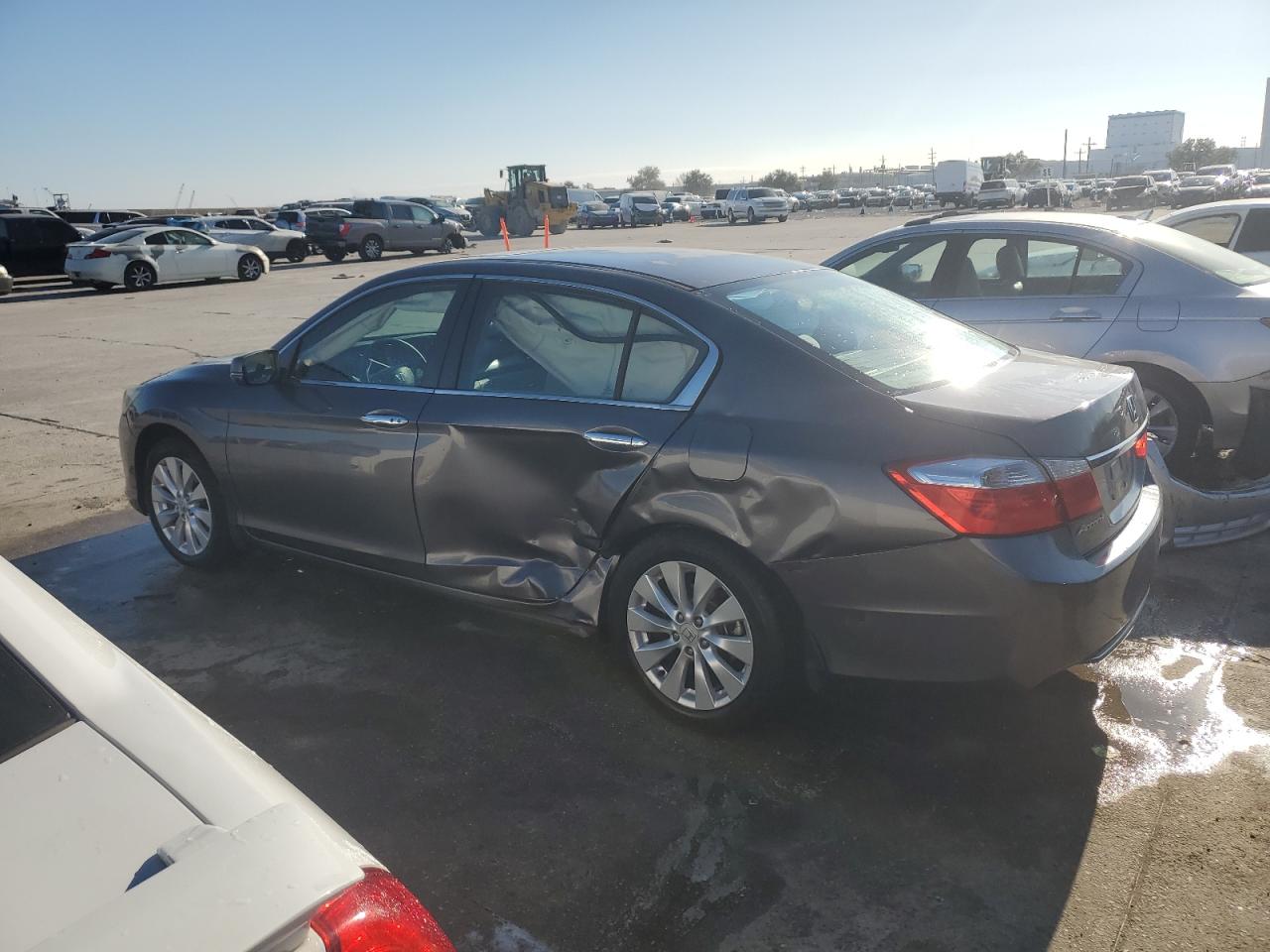 2015 Honda Accord VIN 1HGCR2F77FA264212 Copart auction photo, side damage thumbnail 2