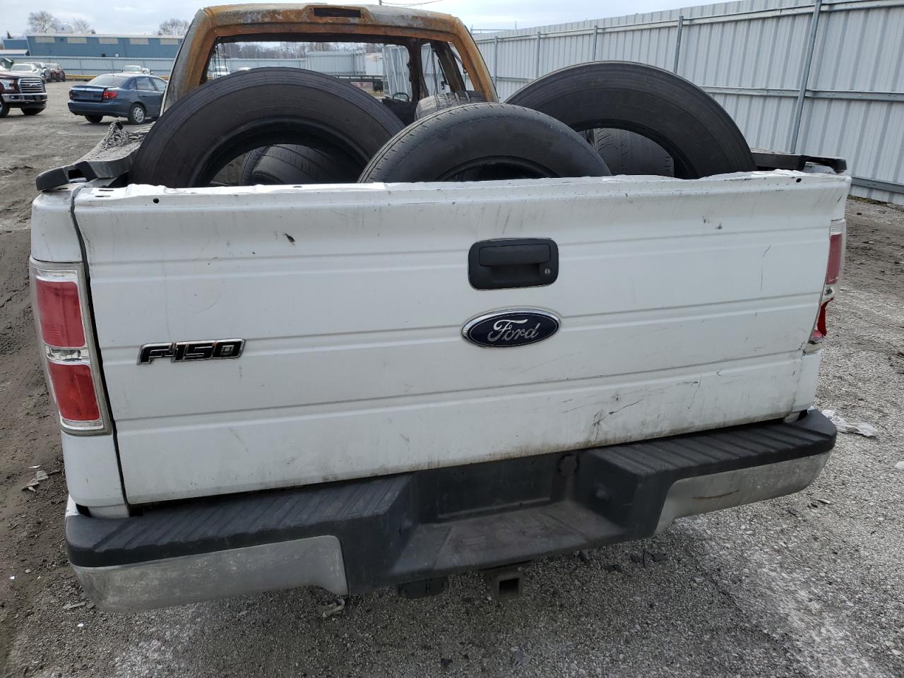 2009 Ford F-150 VIN 1FTVX14V09KC04943 Copart auction photo, burn damage thumbnail 6