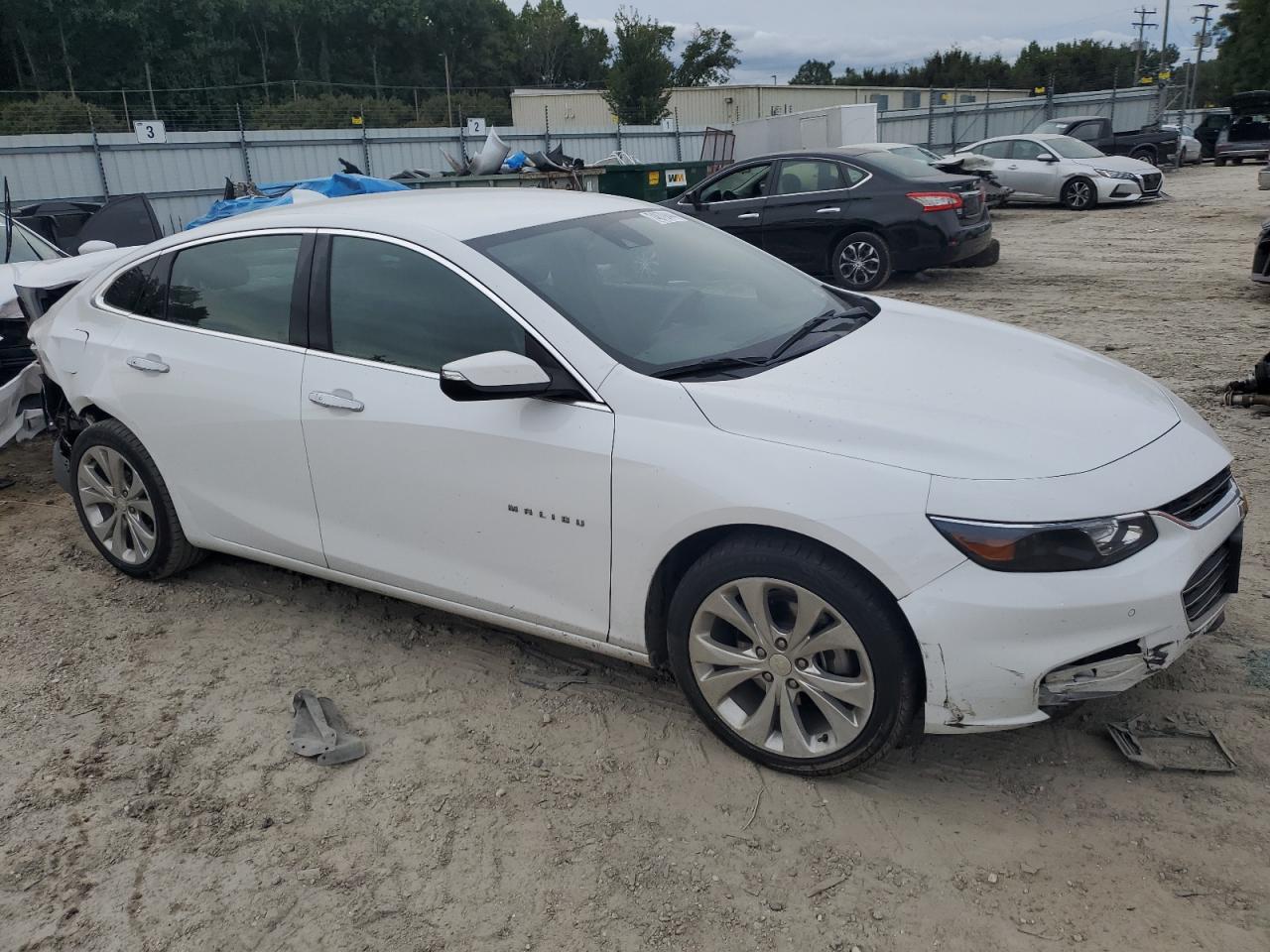 2018 Chevrolet Malibu VIN 1G1ZE5SX2JF239718 Copart auction photo, rear end / minor dent/scratches damage thumbnail 4