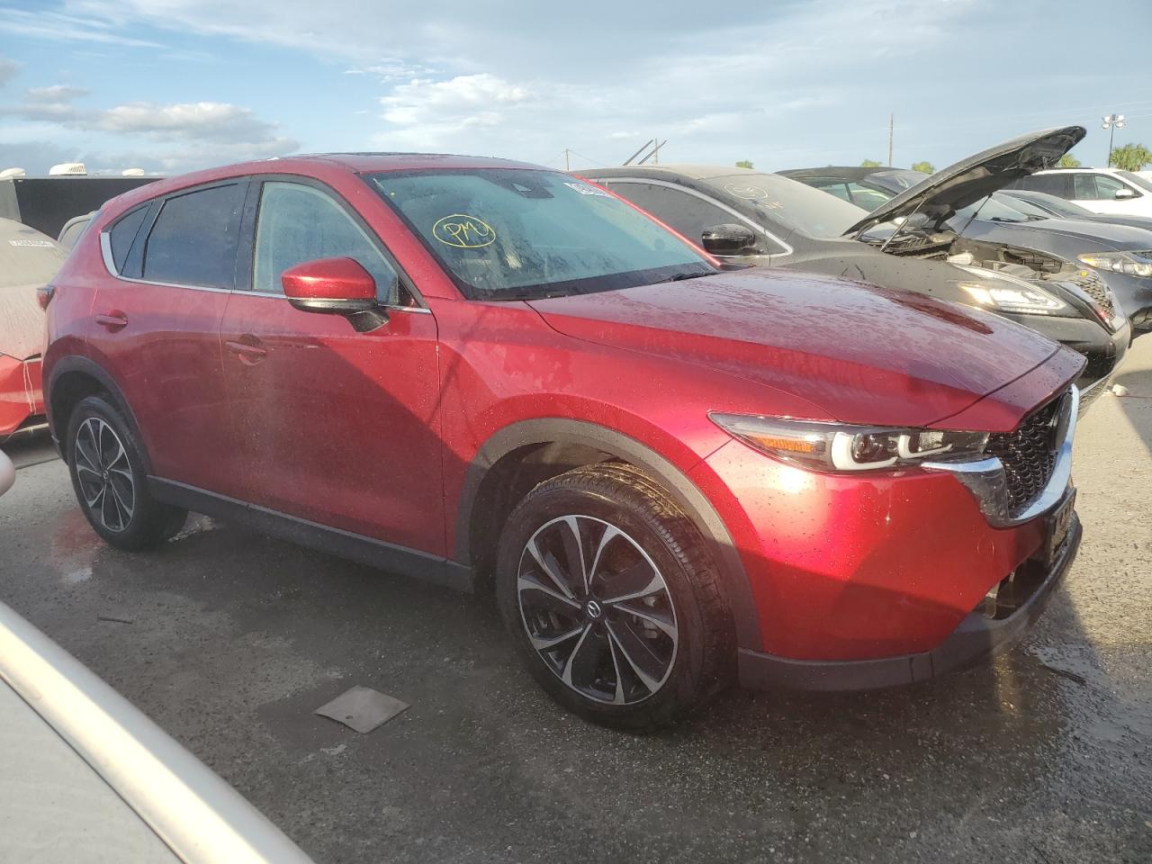 2023 Mazda CX-5 VIN JM3KFBEMXP0129282 Copart auction photo, water/flood damage thumbnail 4