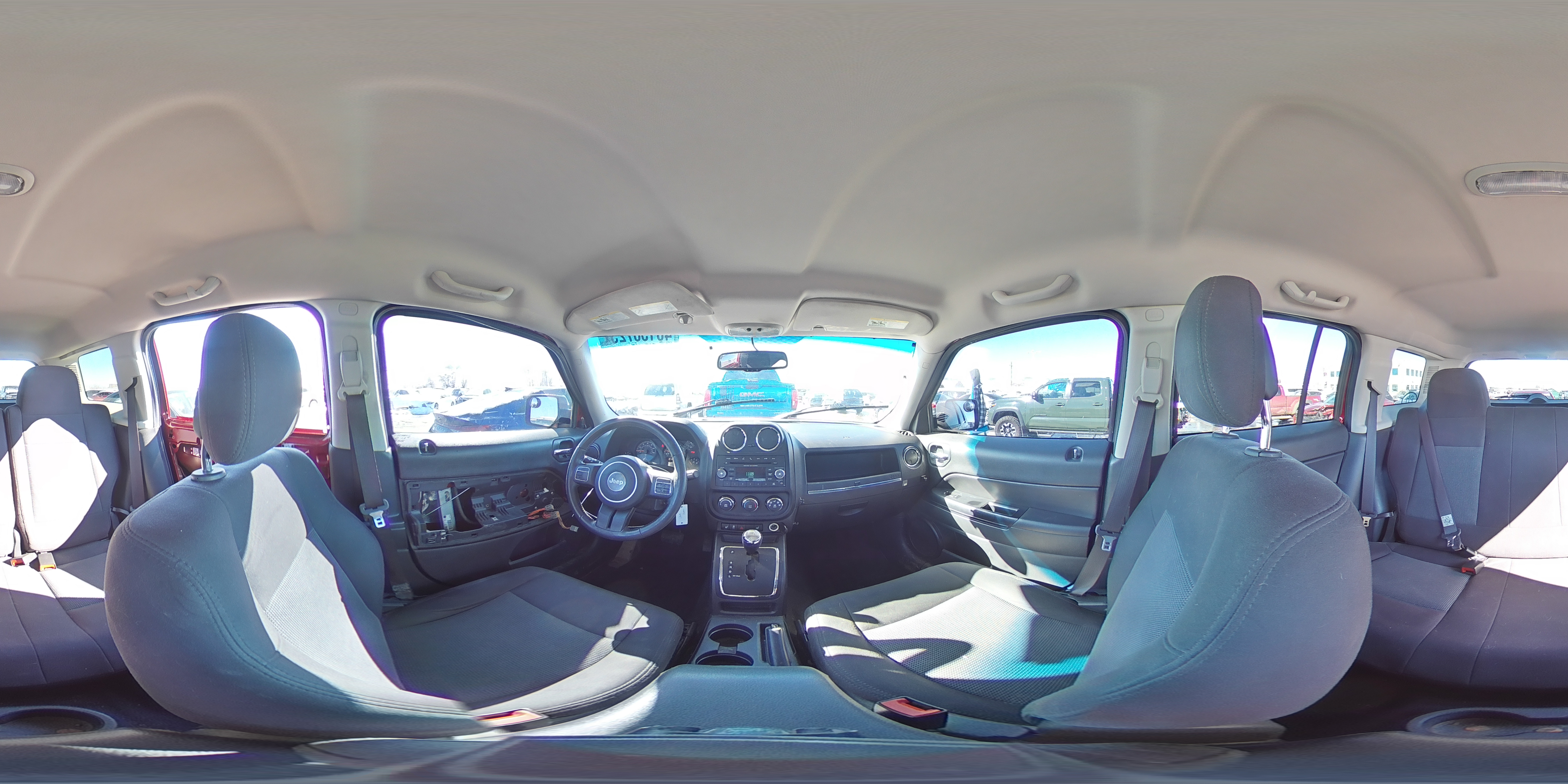 2014 Jeep Liberty (Patriot) VIN 1C4NJRFB5ED558491 Copart auction photo, side / hail damage thumbnail 16
