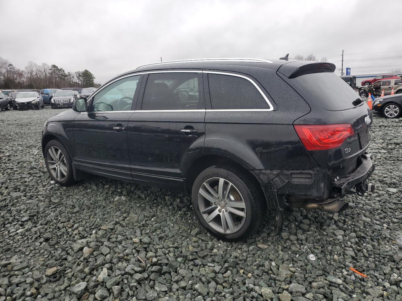 2015 Audi Q7 VIN WA1LGAFE6FD032156 Copart auction photo, rear end damage thumbnail 2