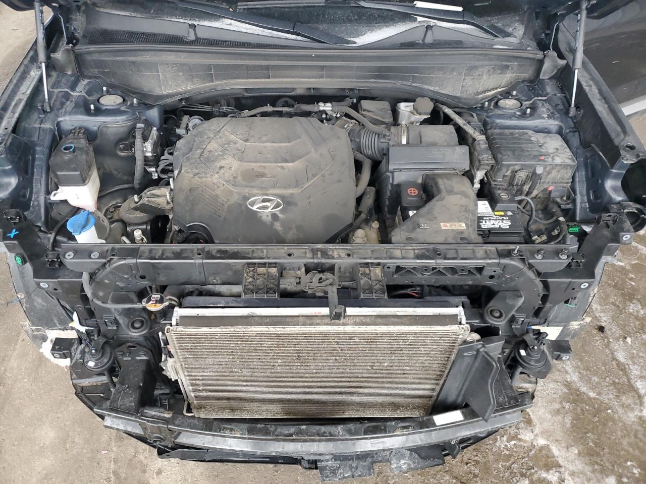 2020 Hyundai Palisade VIN KM8R3DHE3LU105338 Copart auction photo, front end damage thumbnail 12