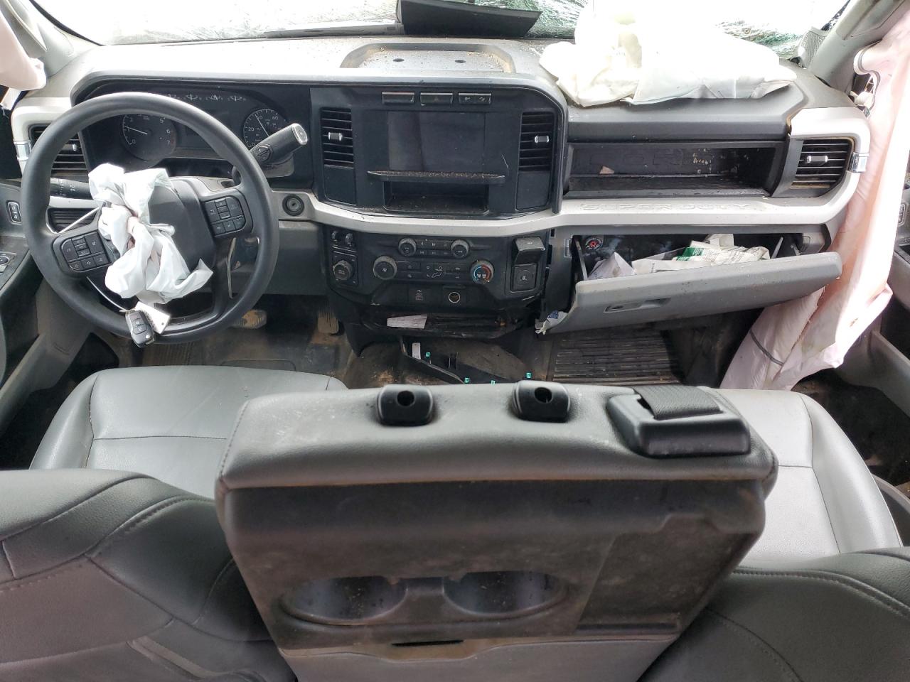 2023 Ford F250 VIN 1FT7W2BA6PEC15880 Copart auction photo, all over damage thumbnail 8