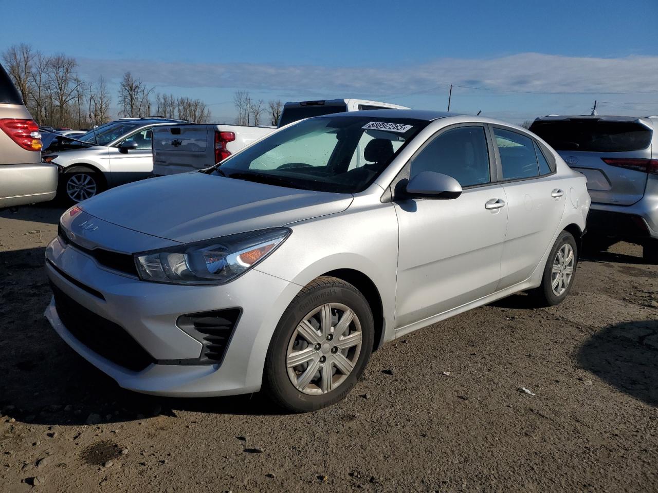 2022 KIA Rio VIN 3KPA24AD1NE486100
