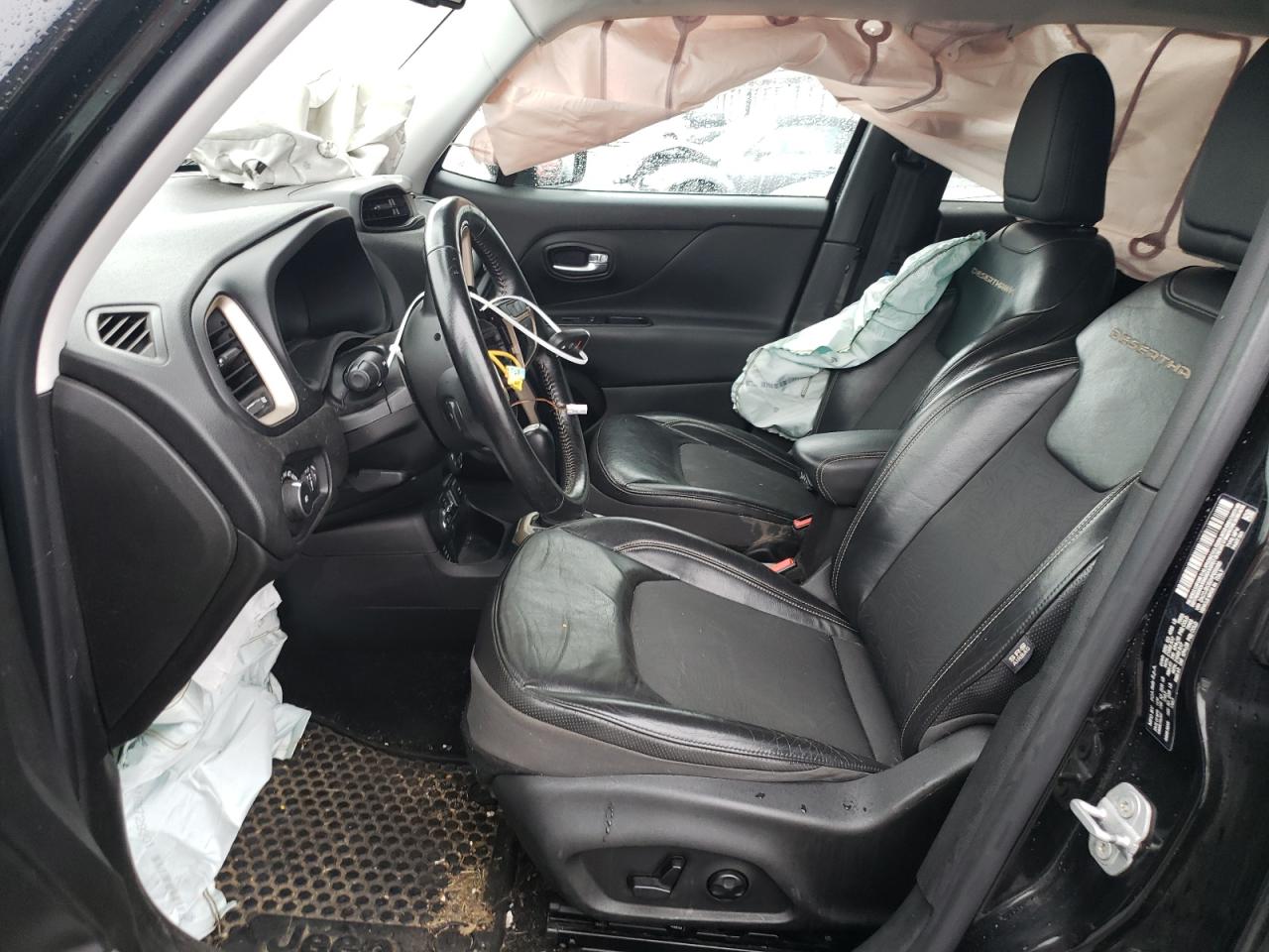 2017 Jeep Renegade VIN ZACCJBCB2HPE68885 Copart auction photo, front end damage thumbnail 7