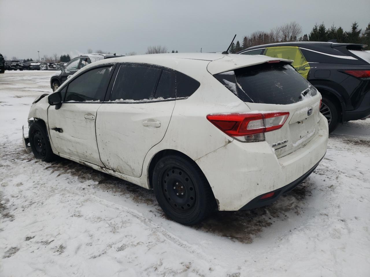 2018 Subaru Impreza VIN 4S3GTAA61J3737819 Copart auction photo, front end / side damage thumbnail 2