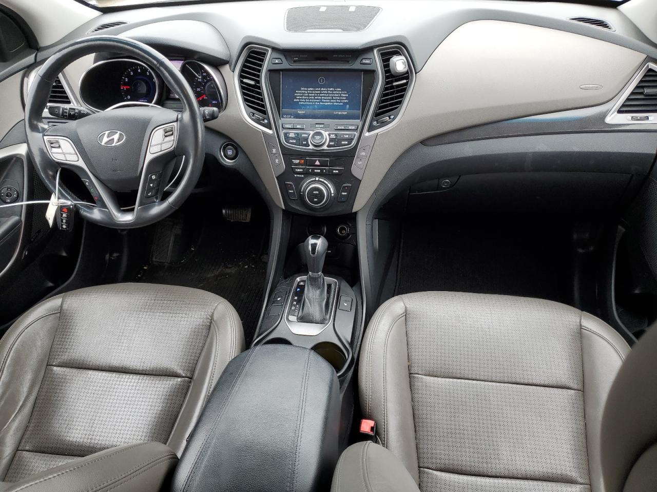 2013 Hyundai Santa Fe VIN 5XYZWDLA3DG053650 Copart auction photo, front end / minor dent/scratches damage thumbnail 8