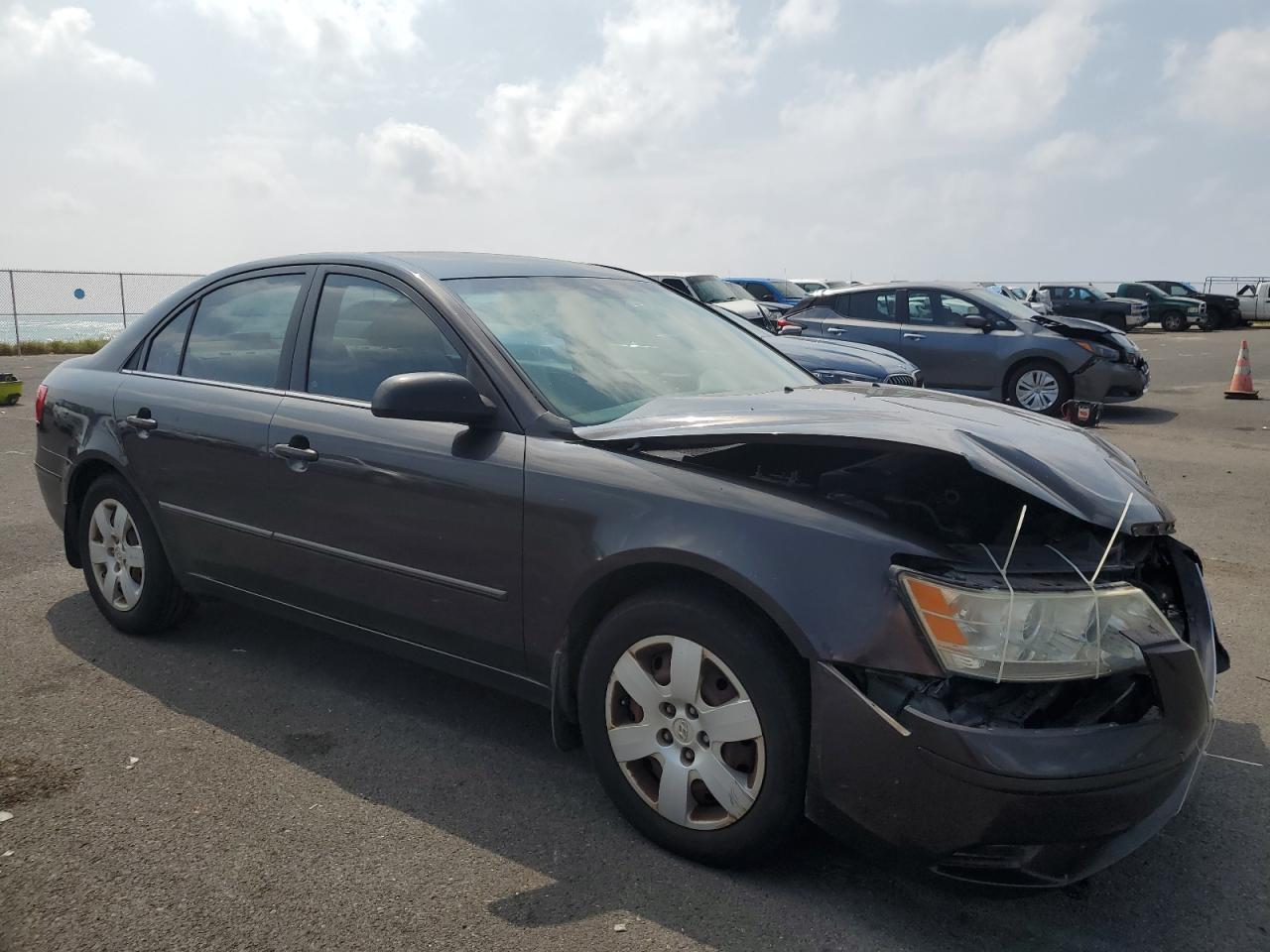 2010 Hyundai Sonata VIN 5NPET4AC7AH623004 Copart auction photo, front end damage thumbnail 4