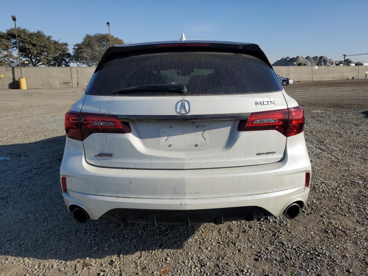 2019 Acura MDX VIN 5J8YD4H04KL004347 Copart auction photo, all over damage thumbnail 6