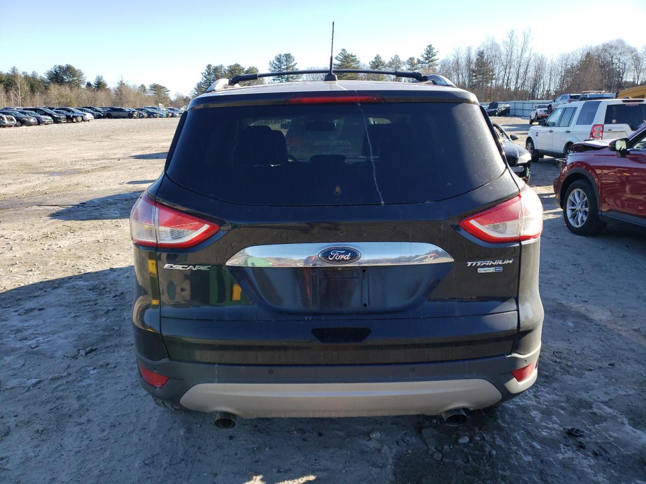 2014 Ford Escape VIN 1FMCU9J93EUC16214 Copart auction photo, front end / side damage thumbnail 6