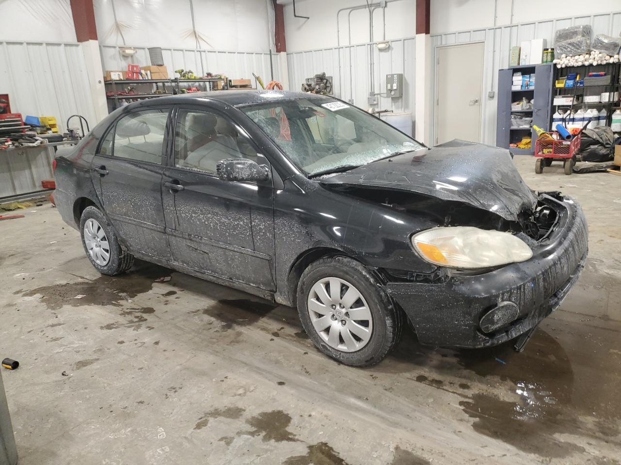 2003 Toyota Corolla VIN JTDBR32EX30047565 Copart auction photo, front end / minor dent/scratches damage thumbnail 4