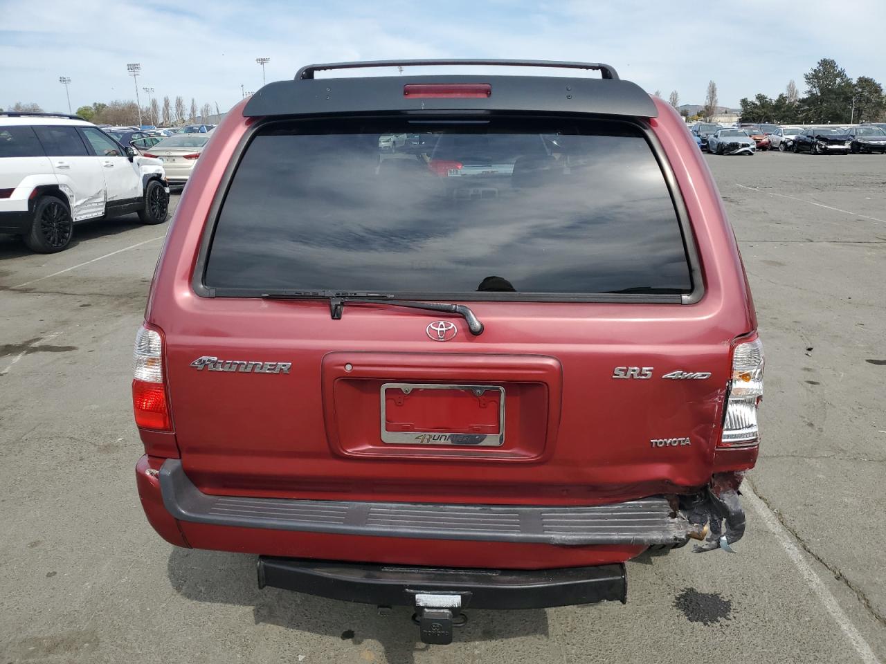 2002 Toyota 4Runner VIN JT3HN86RX20368234 Copart auction photo, minor dent/scratches damage thumbnail 6