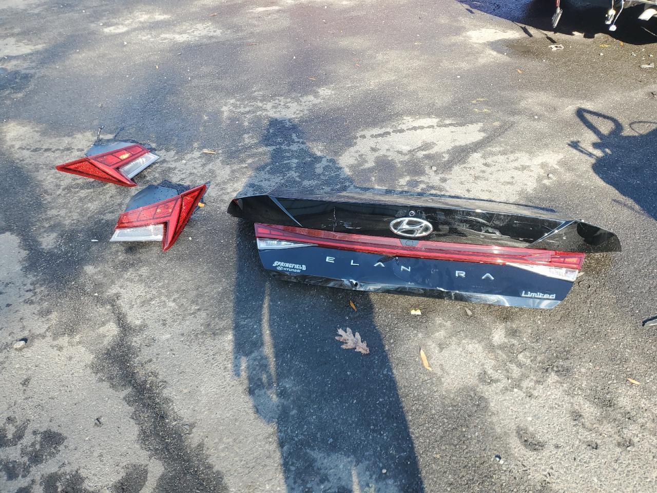 2022 Hyundai Elantra VIN KMHLP4AG9NU334017 Copart auction photo, rear end damage thumbnail 12