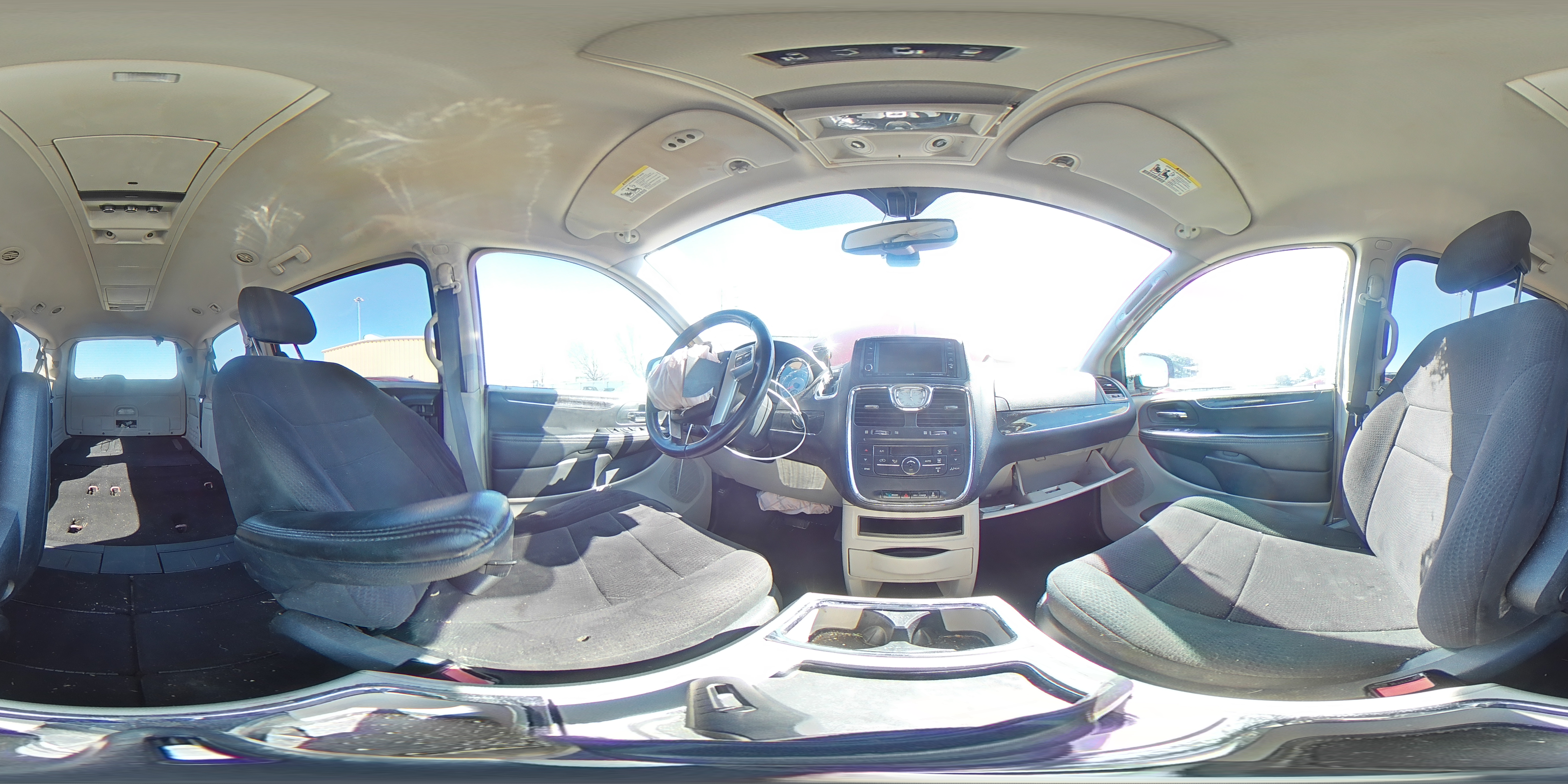 2011 Chrysler Town & Country VIN 2A4RR5DG4BR735665 Copart auction photo, front end / rear end damage thumbnail 13