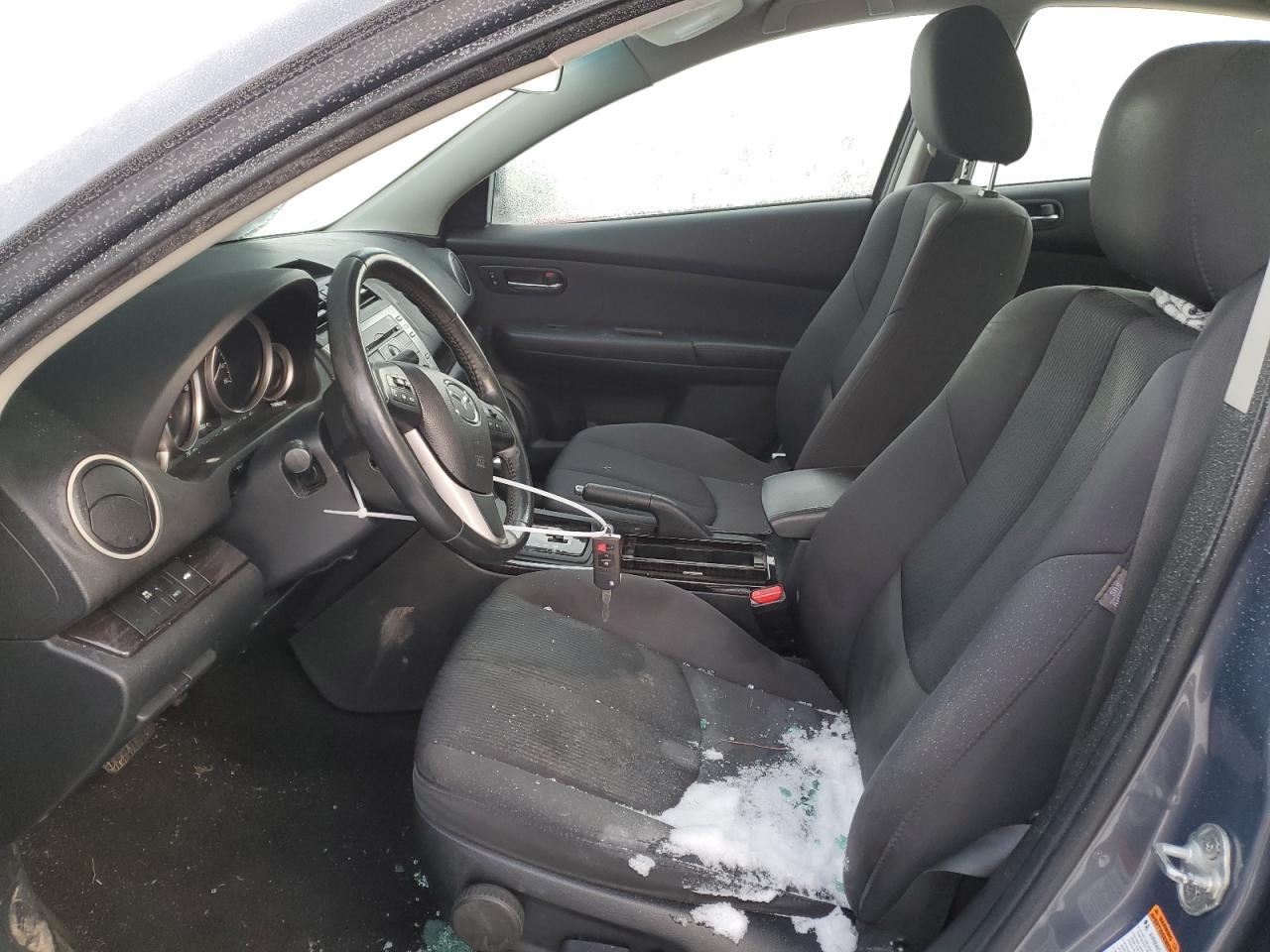 2011 Mazda 6 VIN 1YVHZ8CH5B5M04002 Copart auction photo, front end / side damage thumbnail 7
