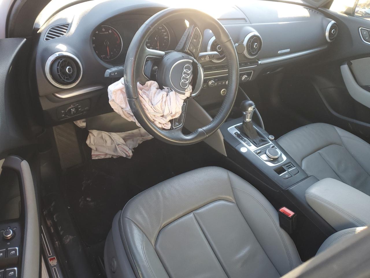 2017 Audi A3 VIN WAUGUGFF0H1043635 Copart auction photo, front end damage thumbnail 8